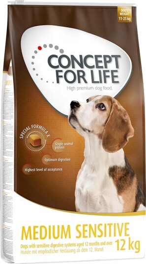 Concept For Life Tørrfôr Medium Sensitive 2 X 12 kg