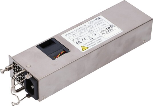 MikroTik MT 12POW150 strømforsyning HOT Swap for CCR1072-1G-8S 12V 150W