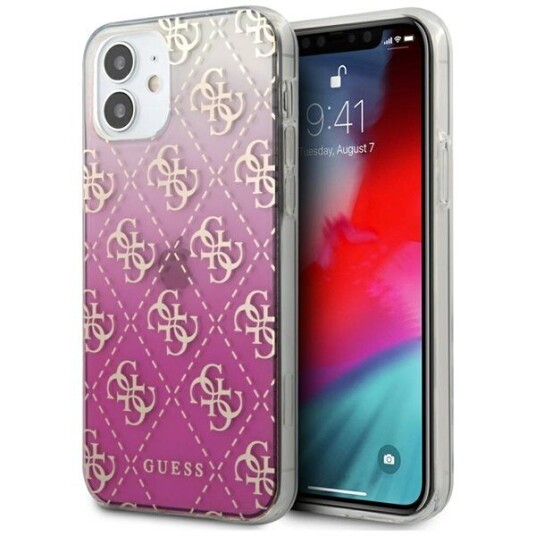 Gjett Guhcp12spcu4ggpi Iphone 12 Mini 5,4" Rosa/Rosa Hardt Deksel 4G Gradient