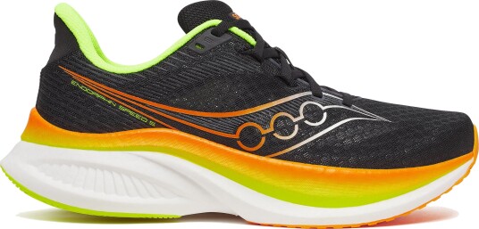 Saucony Mens Endorphin Speed 5 Black/Vo2 50" Saucony Mens Endorphin Speed 5 Black/Vo2 50"