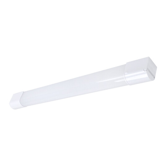 Norlux Pluto vegglampe for baderom med bevegelsessensor og stikkontakt 9W IP44 - Hvit Norlux Pluto vegglampe for baderom med bevegelsessensor og stikkontakt 9W IP44 - Hvit