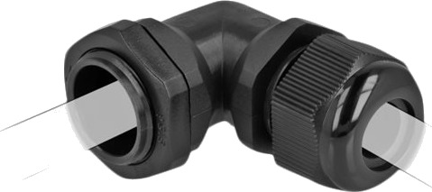 Delock - Kabelgland - Svart, Ral 9005