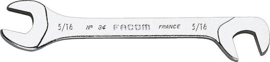 Facom U-Nøkkel 34.3/8 Vinklet 15° Og 75° 3/8"