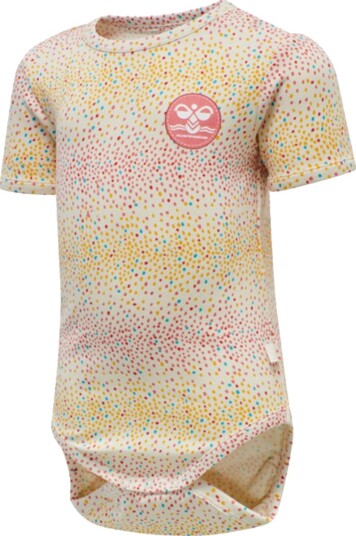 Petit Piao Body L/S Printed Gooseberry (56 / 1 2 mnd)