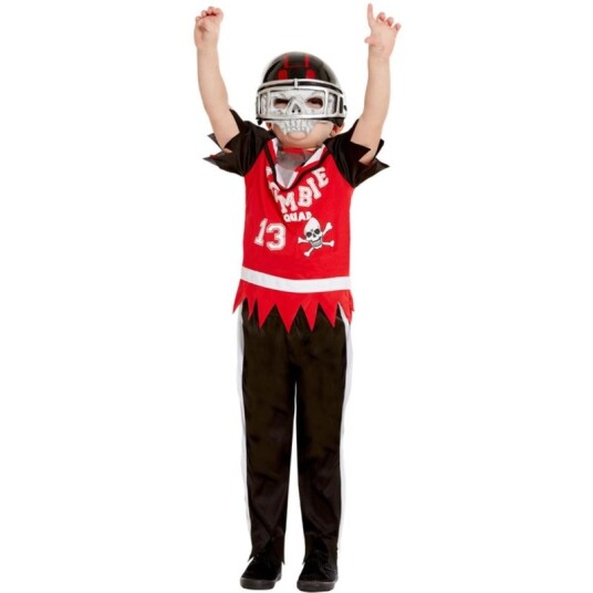 Smiffys Zombie amerikansk fotballspiller, 10-12 år
