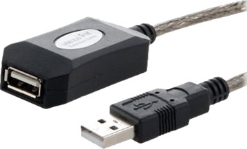 Savio Cl 76 Usb Forlengelseskabel Usb Hunn Til Usb Hann Usb 2.0 5 M Aktiv