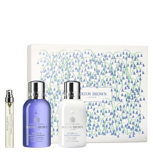 Molton Brown Gift Set Bluebell & Wild Strawberry Travel Gift Set