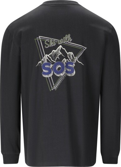 SOS Liftoff M Ls T Shirt   Grey   XL