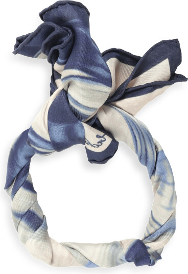 Becksöndergaard Sealica Sia Scarf Navy ONE SIZE Becksöndergaard Sealica Sia Scarf Navy ONE SIZE