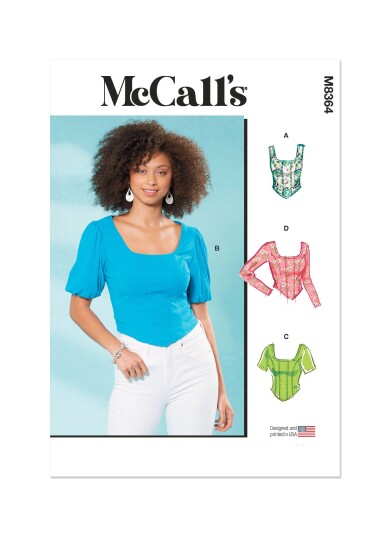 McCall's 8364 - Korsett topp F5 (16-18-20-22-24)