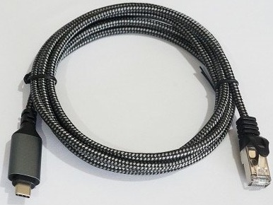 Tb Usb-C Til Rj-45 Kabel 2 M Kat.6 1 Gbit