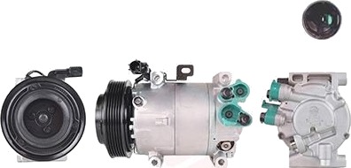 AC-kompressor VAN WEZEL 8301K701