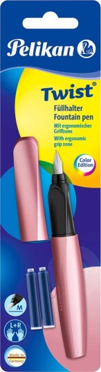 Pelikan Twist Fyllepenn M Girly Rose