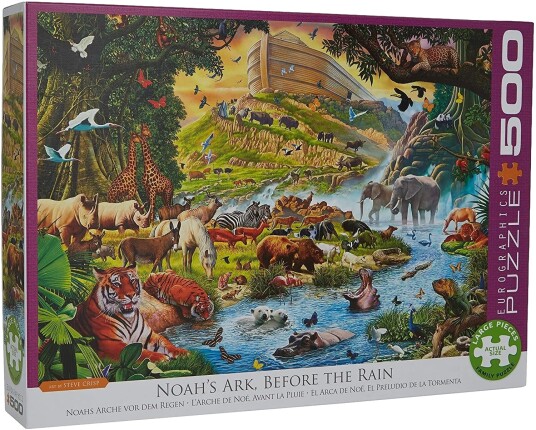 Eurographics Puslespill - 500 brikker - Noahs ark