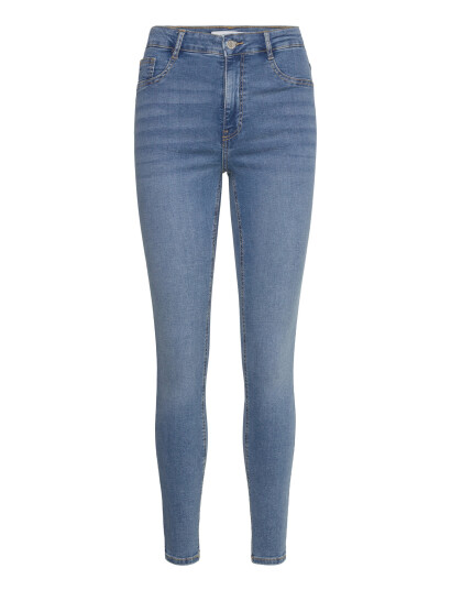 Gina Tricot Molly High Waist Jeans Blue XL