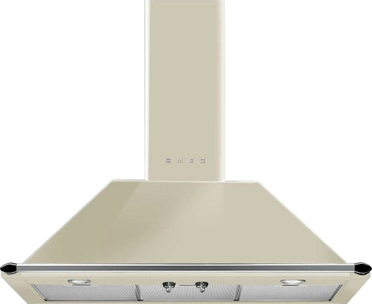 Smeg Victoria 90 cm Vegghengt Kjøkkenvifte med Belysning og Hvit Farge Smeg Victoria 90 cm Vegghengt Kjøkkenvifte med Belysning og Hvit Farge