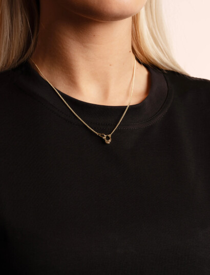SNÖ of Sweden Kitty Plain Connected Neck 45 Plain G 45 Cm Gold 45 CM