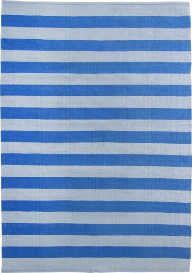 Bomullsteppe Nilo blå Størrelse: 160 x 230 cm Bomullsteppe Nilo blå Størrelse: 160 x 230 cm