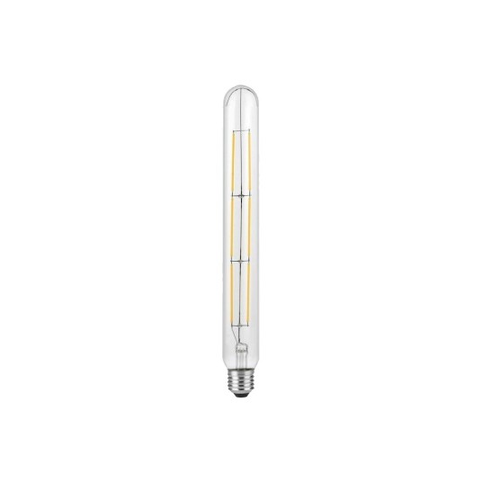 Spl E27 4,5W dimbar LED filamentpære   Colorenta 31,5cm 2200K klart glass 460lm   Dimbar : Dimbar Kulør : Ekstra varm
