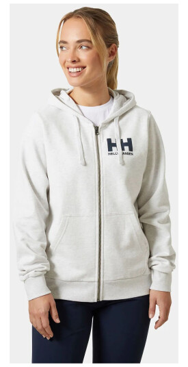 Helly Hansen Women’s HH® Logo Full Zip Hoodie 2.0 Hvit S