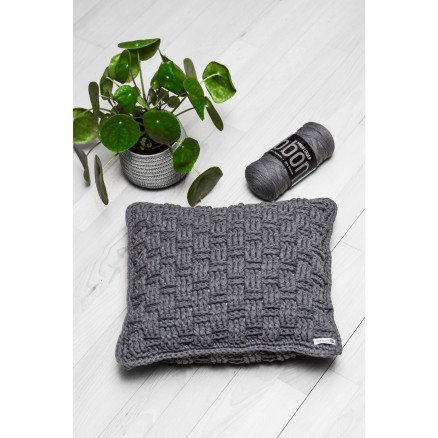 Rito Krea Pute med Kurvmønster av Rito Krea Pute 40x40cm 1 stk