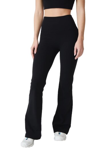 Mcb Sportswear Flare Tights Tights Sort XS