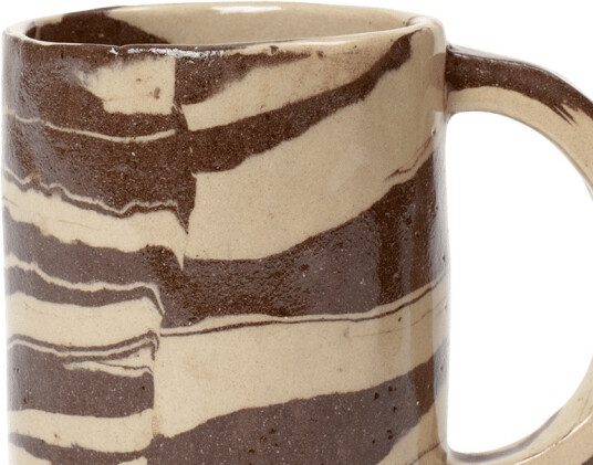 ferm LIVING Ryu krus høy 30 cl Sand-brown