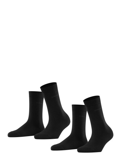 Esprit Socks Basic Easy So 2P - Black - 35-38 Esprit Socks Basic Easy So 2P - Black - 35-38