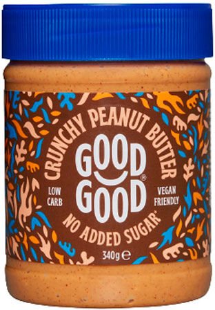 Peanøttsmør Crunchy fra Good Good - 340 g Peanøttsmør Crunchy fra Good Good - 340 g