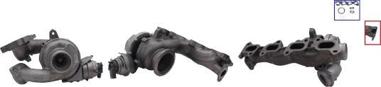 Turbolader TURBO MOTOR PA8739701 Turbolader TURBO MOTOR PA8739701