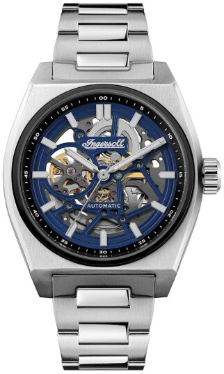 Ingersoll Herreklokke I14305 The Vert Blå/Stål Ø43 mm Ingersoll Herreklokke I14305 The Vert Blå/Stål Ø43 mm