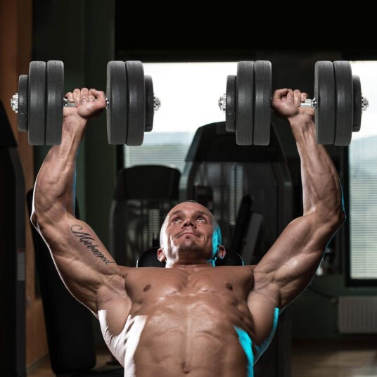 Svart stål manualsett 50 kg med vekter og lås Svart stål manualsett 50 kg med vekter og lås