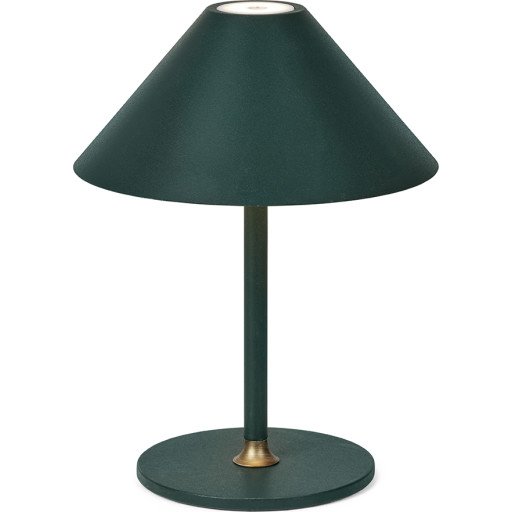 Halo Design Hygge Portable Bordlampe Dark Green Halo Design Hygge Portable Bordlampe Dark Green
