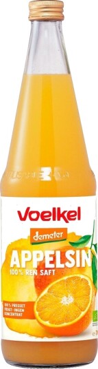 Voelkel økologisk appelsinjuice 0,7 L