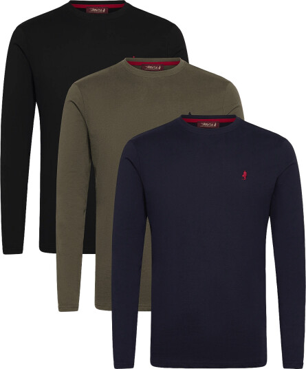 MCS | Jack Reg Ls 3Pk Mcs M Tee | XL