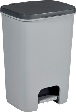 Curver Essentials 40 L Rektangulær Plastikk Grå Pedal 380 Mm Curver Essentials 40 L Rektangulær Plastikk Grå Pedal 380 Mm