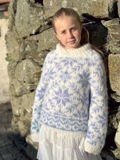 Du Store Alpakka 125 24 Carly barnegenser Fnugg in Flerence + Caness