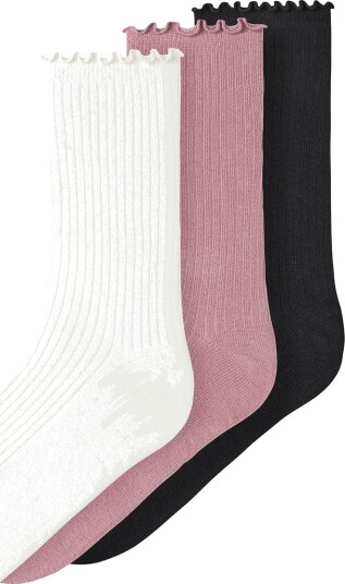 Name It Nkfofanti 3P Sock   White   37 39
