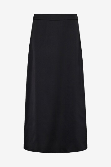 co’couture - Skjørt AdnaC Sateen Skirt - Svart