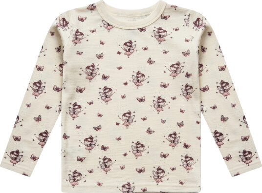 Hust & Claire   Trøye i Ull/Bambus Fairy Off White
