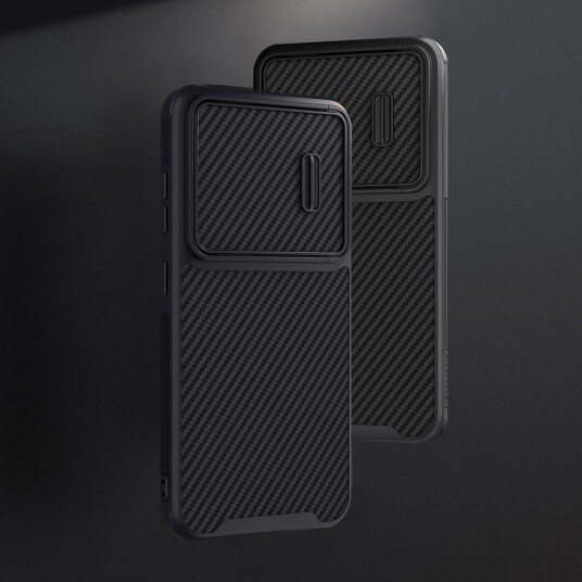Nillkin Synthetic Fiber S Case Samsung Galaxy S23+ Camera Cover Cover Black