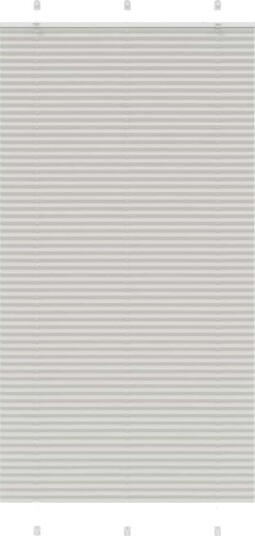 Plisségardin lys grå 105x200 cm Stoffbredde 104,4 Polyester