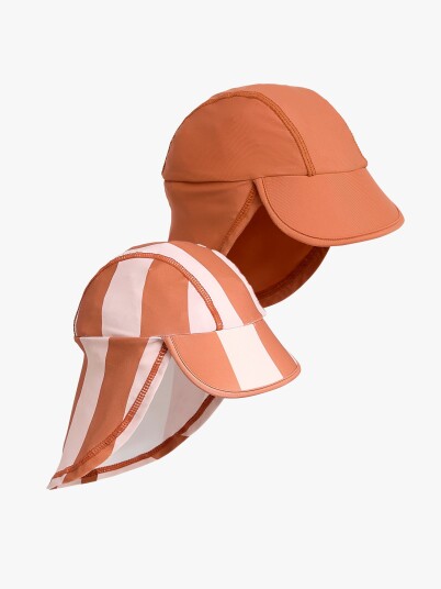 Nordbjörn Fårö 2 pack UV Hatt Rosa Stripete 54