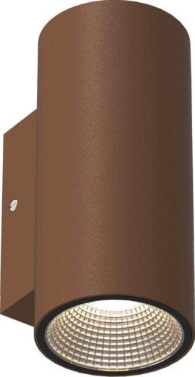 Llitt Erik Ii Vegglampe Led Ip65 3000K 6W 494Lm Corten