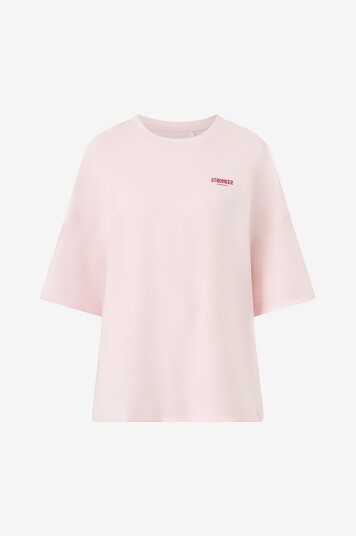 Stronger T skjorte Oversized Crew Tee Rosa