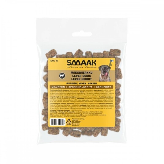 Smaak Dog Adult Liver Godbiter 100 G