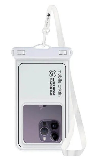 Mobile Origin Waterproof floating case 6.8" - white/black