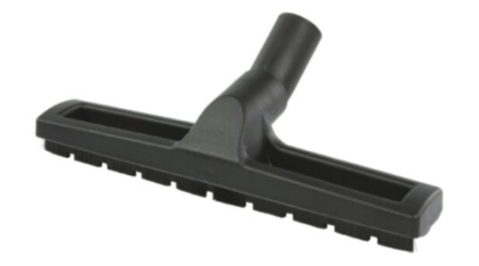 Gulvmunnstykke 32mm børste foran/gummi bak