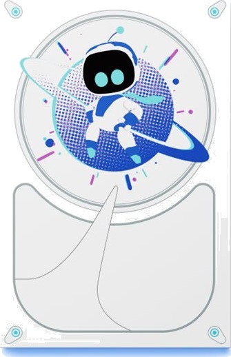 Seagate Astro Bot Limited Edition Ekstern Harddisk 5 TB USB 3.0 Hvit