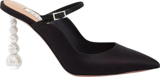 Aquazzura Dame Sko Svart 36 EU,